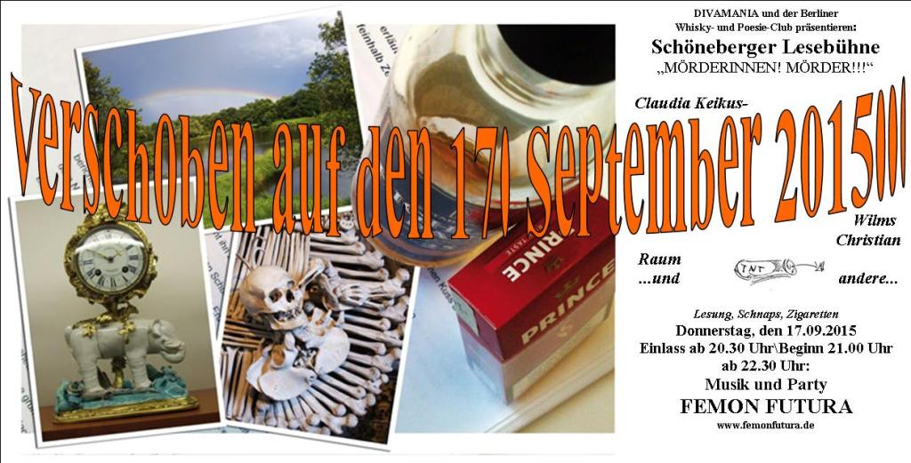 FLYER Whiskyclub September 15Diva verschoben