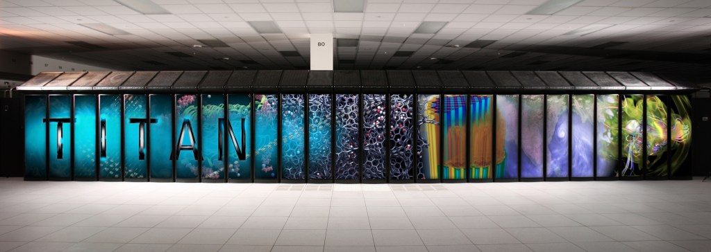 Der Supercomputer "Titan" des Oak Ridge National Laboratory