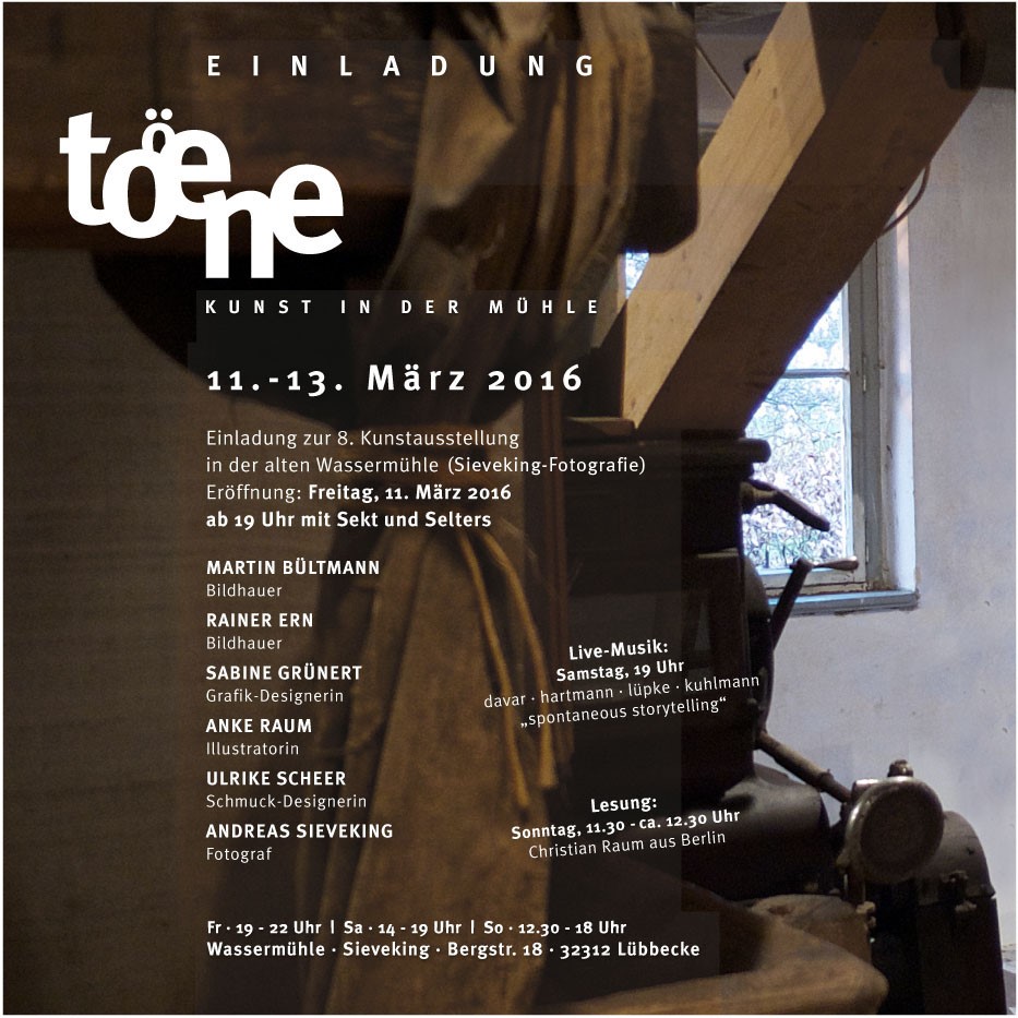 Einladung Mühle