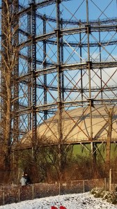 Das Schöneberger Gasometer ist in Deutschland relativ bekannt.