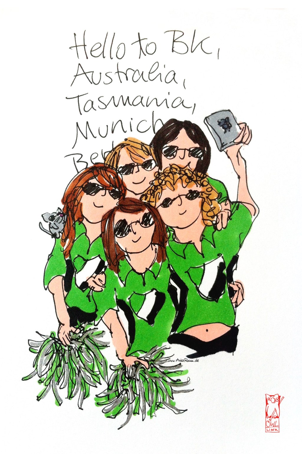 Sommerurlaubsgrüsse aus OWL/สวัสดีทุกคน