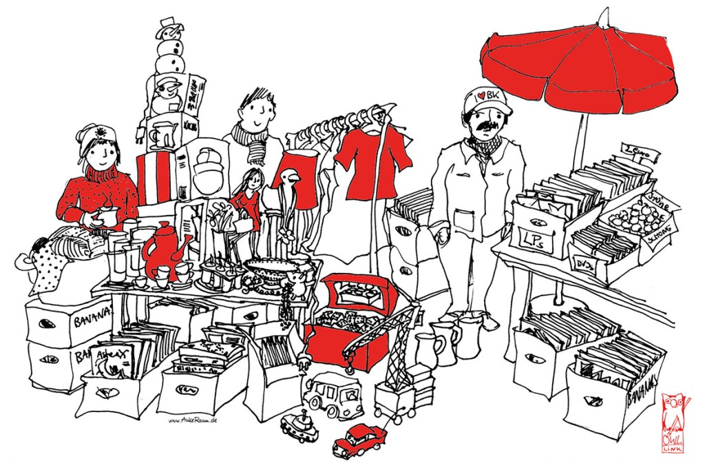 ตลาดของเก่าราห์เดน // Trader and Collector chose Rahden&nbsp;Fleamarket