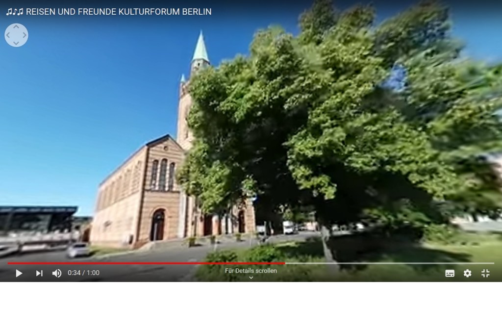 ♫♪♫ REISEN UND FREUNDE 360°-Video: Mit Sickboy über das Kulturforum&nbsp;Berlin