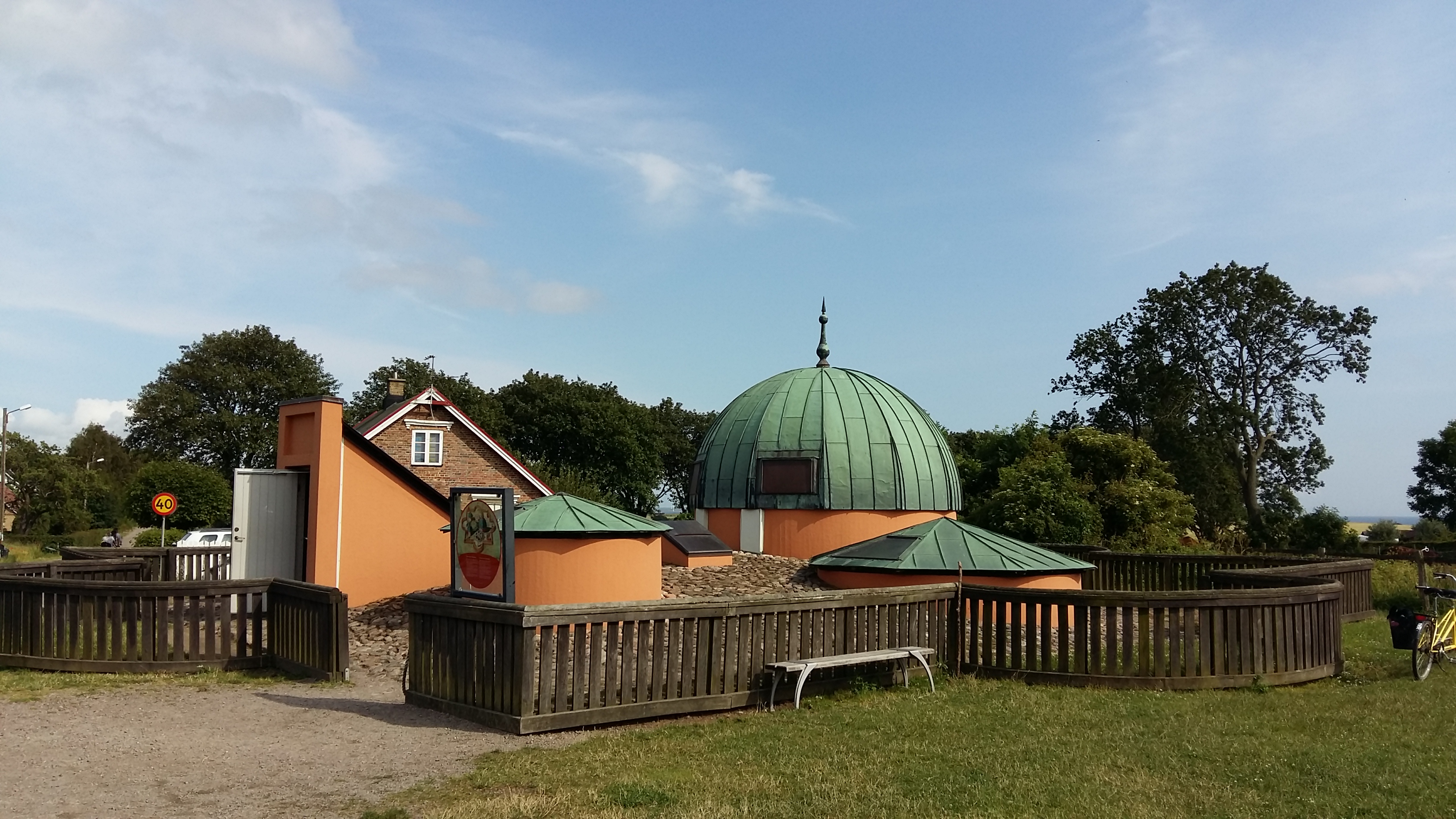 Uraniborg star obersatory on Ven Island