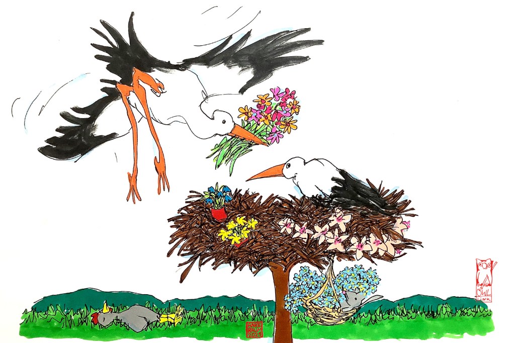 Ostwestfälischer Bilderbogen: Spring Flowers for Branch&nbsp;Castle